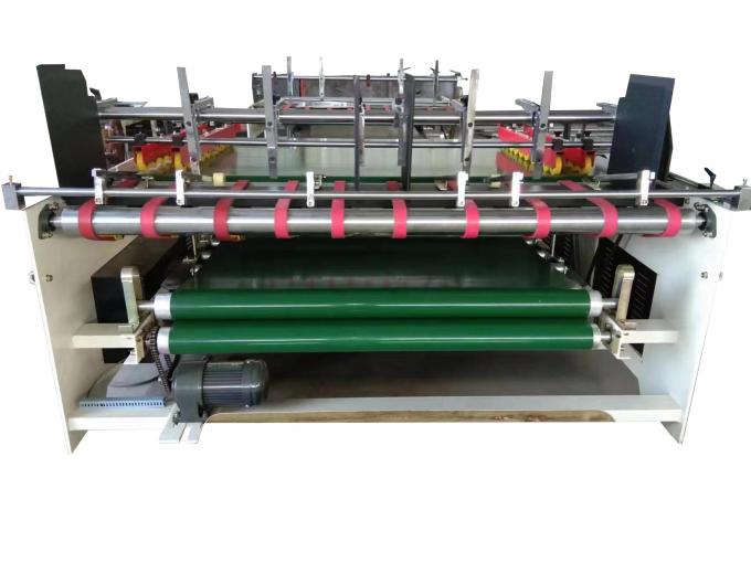 3.2kw Semi Automatic Folder Gluer Machine Corrugated Box Gluer Machine