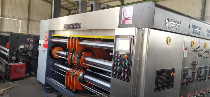 High Speed Carton Box Making Machine Flexo Printing Slotting Machine