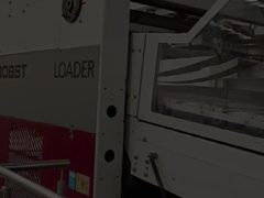 used bobst flat die cutter machine 1700