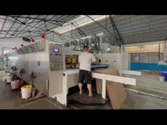 used sunrise flexo printing slotter die cutter machine