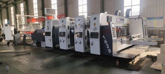 Golfkartondruk die Matrijzensnijmachine Vier inlassen Kleur