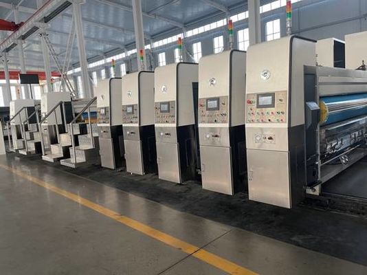 Stabiele Verpakkende de Machineplc van de Doosdruk Controleprinter Slotter Die Cutter