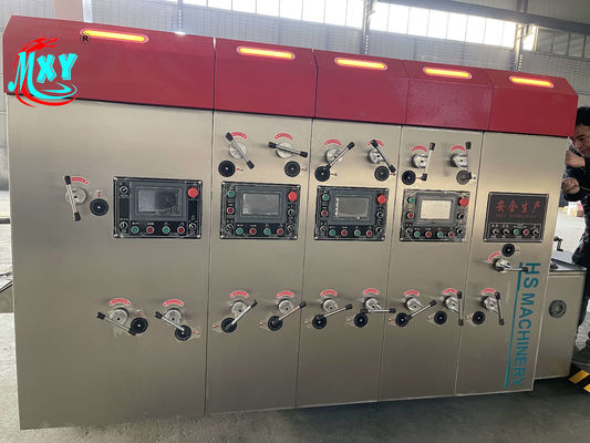 Kartonnen doos Flexo printer Slotter Die Cutter Machine
