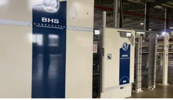 High Speed Corrugated Box Making Production Line