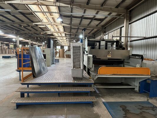 Used Box Making Machine For Corrugated Packaging For Sale