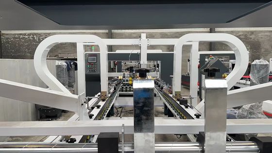 380V التلقائي آلة الطي الإلتصاق علبة كرتون قابلة للطي آلة المصمغ