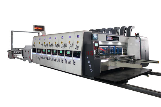 Powerful Corrugated Box Making Machinery 415v Slotting Die Cutting Machine