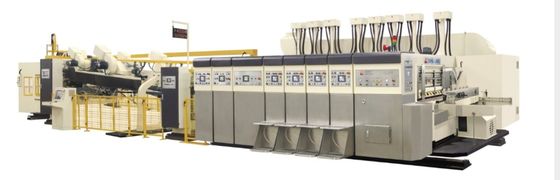 De verpakking Golfkartondoos Druk van Flexo van de Productiemachine
