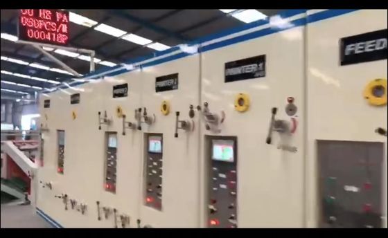 Automatic Corrugated Box Producing Equipment High Efficiency