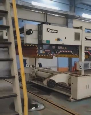 Gebruikte Fosber gegolfde productielijn voor 2500 gegolfde machine