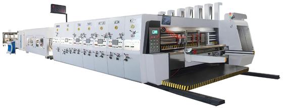 Four Color Printer Slotter Die Cutter auto folder gluer 700x1800