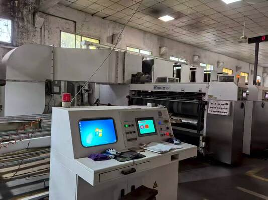 4 Color Flexo Printing Custom Box Manufacturing Equipment for Dongfang Precision