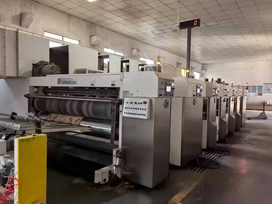 4 Color Flexo Printing Custom Box Manufacturing Equipment for Dongfang Precision