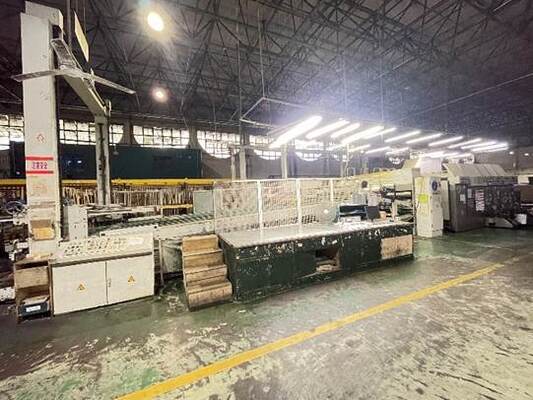 automatic heavy duty corrugated box making equipment