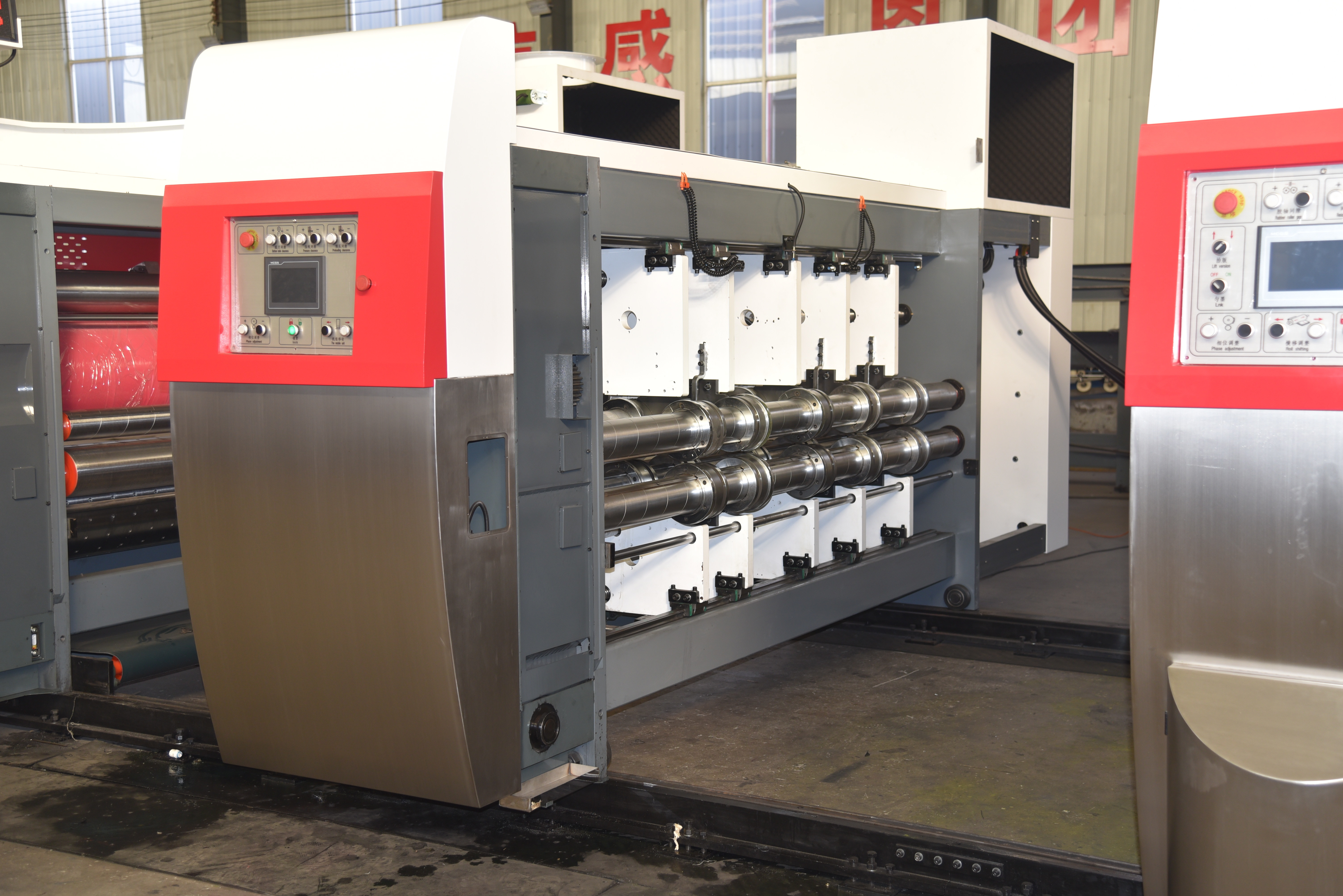 Flexo Corrugated Cardboard Printing Machine Slotter Die Cutter Machine