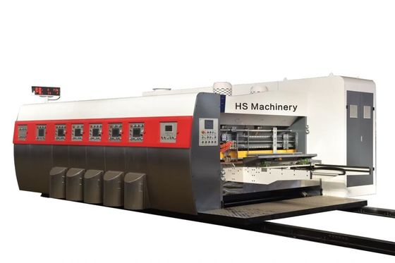 380v / 220v Packaging Box Making Machine Corrugated Rotary Die Cutter Stacker